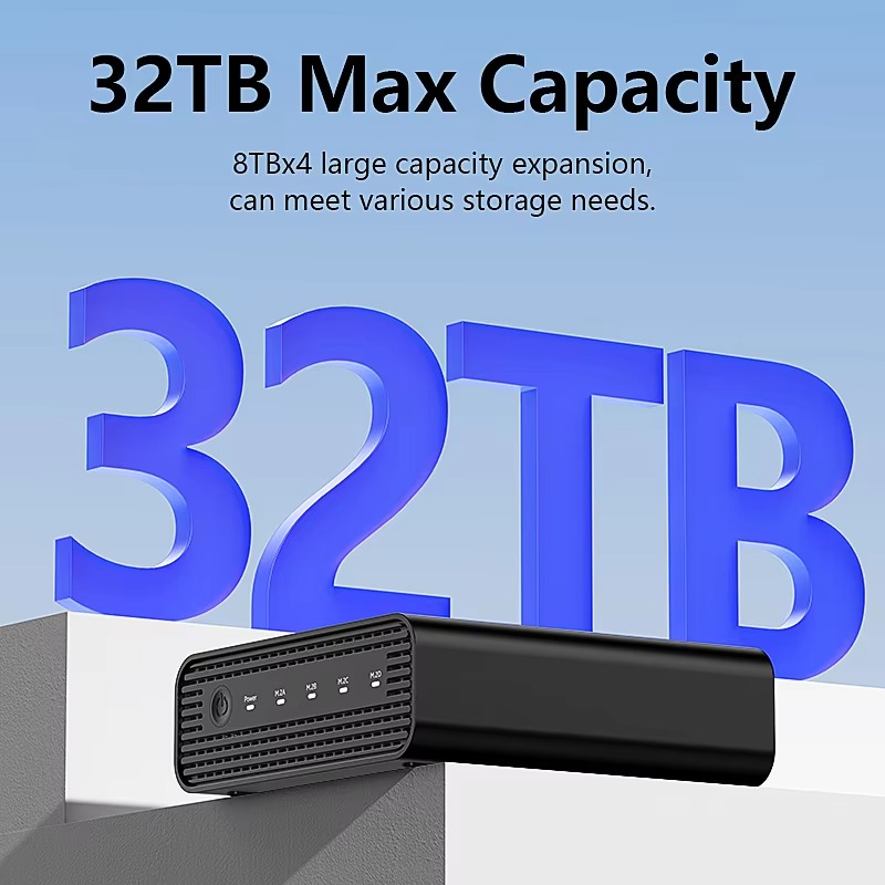 Aluminum M2 4-Bay USB4 Externa - Nvme Ssd 评论和价格
