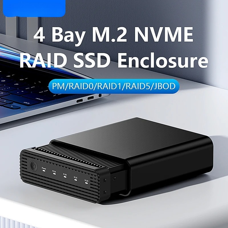 Aluminum M2 4-Bay USB4 Externa - External Ssd 评论和价格