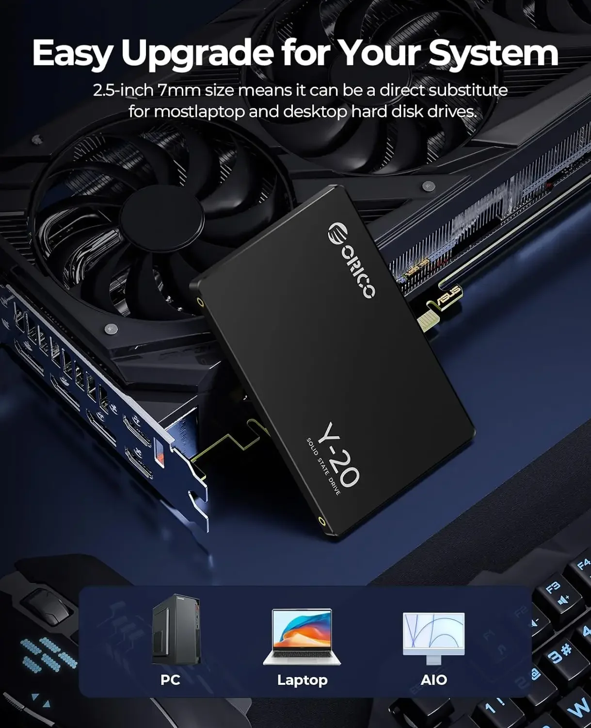 ORICO SATA III SSD 2.5” Intern - Ssd 500Gb 评论和价格