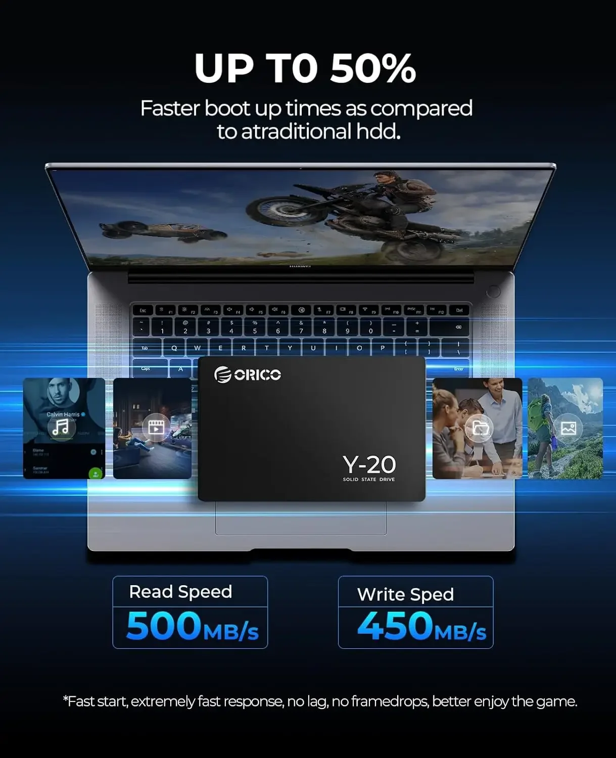 ORICO SATA III SSD 2.5” Intern - Ssd 500Gb 评论和价格