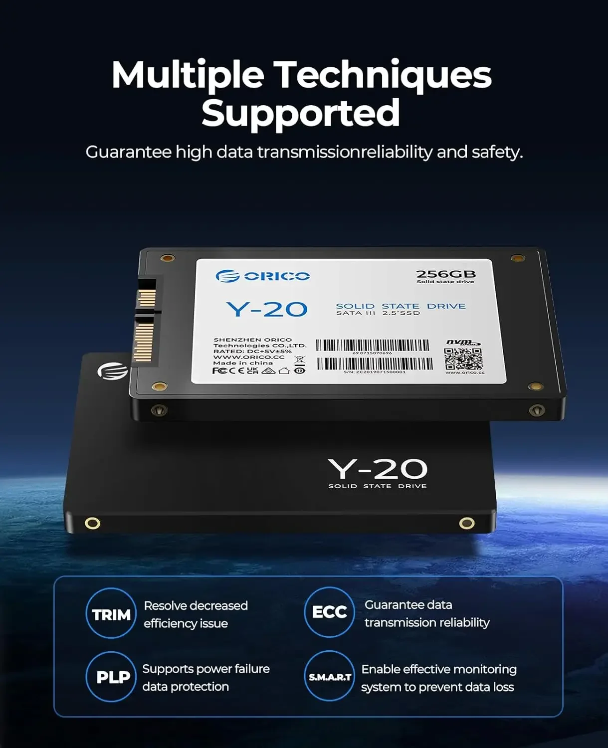 ORICO SATA III SSD 2.5” Intern - Ssd 500Gb 评论和价格
