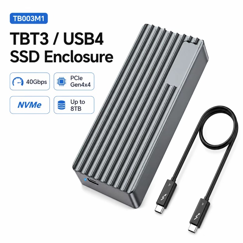 TBT3/USB4 M.2 NVMe SSD Enclosu - Nvme Ssd 评论和价格