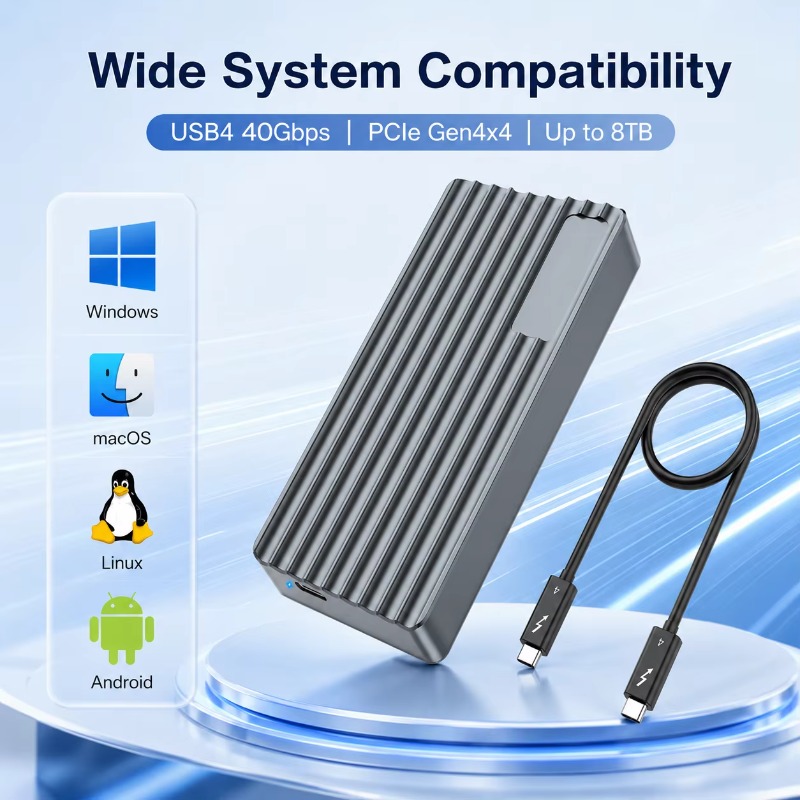 TBT3/USB4 M.2 NVMe SSD Enclosu - Nvme Ssd 评论和价格
